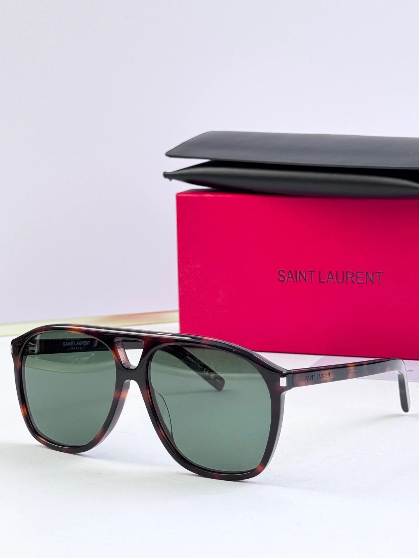 Saint Laurent SL 596 DUNE Pilot Sunglasses