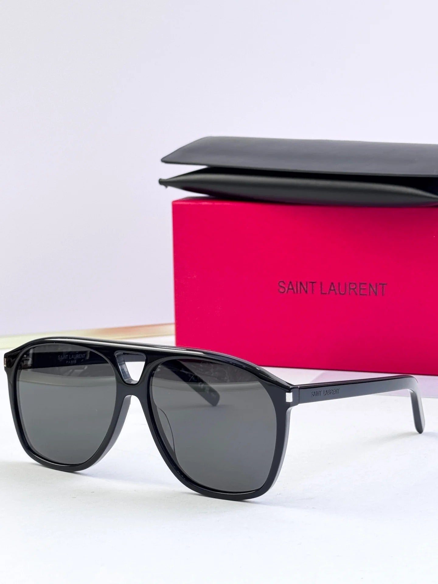 Saint Laurent SL 596 DUNE Pilot Sunglasses