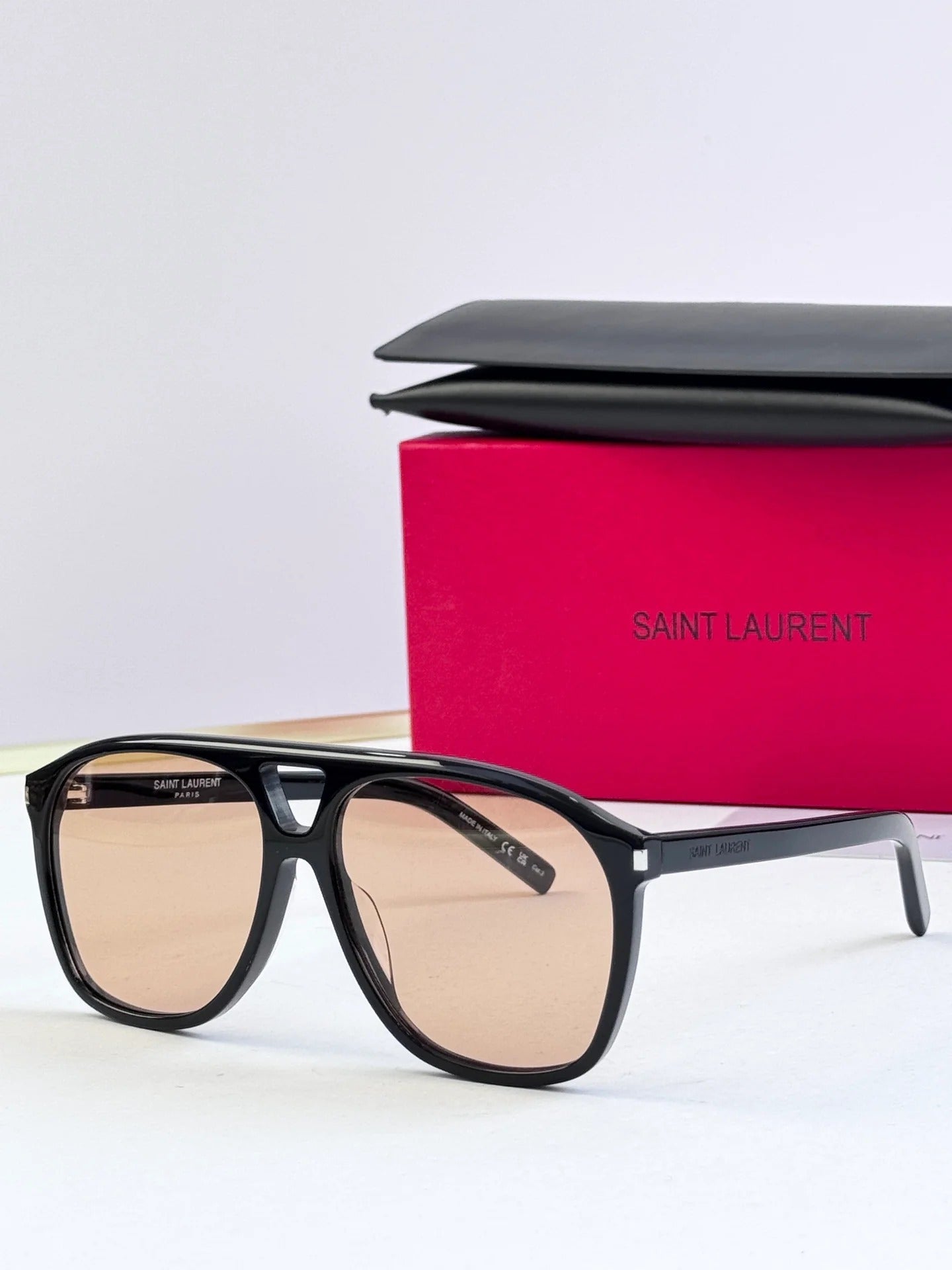 Saint Laurent SL 596 DUNE Pilot Sunglasses
